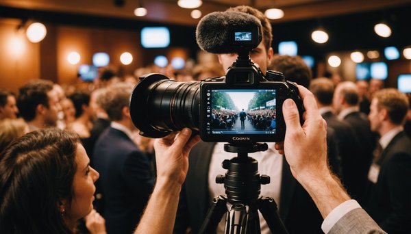 Vidéaste évènementiel : booster la portée de vos événements en direct